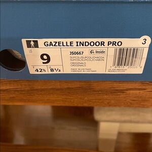 Adidas Gazelle Indoor Pro Sneakers - Blue